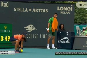 开云入口-张奔斗：一发成功率86.7% 德约的发球简直神了